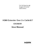 Preview for 1 page of Hailink EXOB03R User Manual