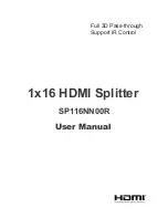 Preview for 1 page of Hailink SP116NN00R User Manual