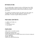 Preview for 2 page of Hailink SP14NN00R User Manual