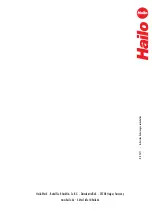 Preview for 40 page of Hailo 1-2-3 500 Assembly Instructions Manual