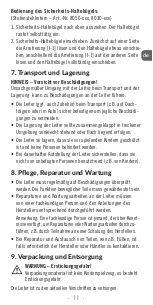 Preview for 11 page of Hailo 8050 Series Instructions For Use Manual