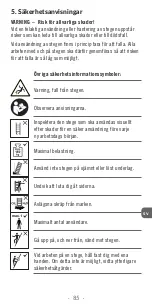 Preview for 85 page of Hailo 8050 Series Instructions For Use Manual