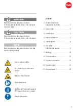 Preview for 3 page of Hailo BFD-50/8-1 Information Booklet