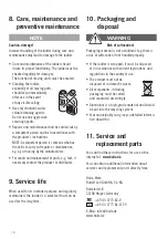 Preview for 16 page of Hailo D60 StandardLine 8655 Series Instructions For Use Manual