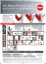 Preview for 2 page of Hailo Fast & Lock 7 Quick Start Manual