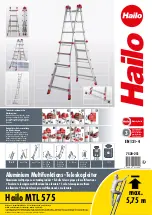 Hailo MTL 575 Operating And Maintenance Instructions preview