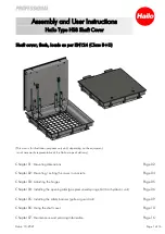 Hailo Professional HS 8 Assembly And User Instructions Manual preview