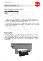 Preview for 13 page of Hailo Professional HS 8 Assembly And User Instructions Manual