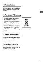 Preview for 15 page of Hailo ProfiStep Combi 1021 Series Use And Operating Instructions