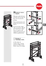 Preview for 44 page of Hailo ProfiStep Duo Instruction For Erection And Use