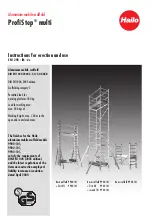 Preview for 1 page of Hailo ProfiStep multi 9900-101 Manual