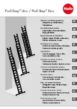 Preview for 1 page of Hailo ProfiStep Uno Use And Operating Instructions