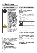 Предварительный просмотр 6 страницы Hailo TP1 Use And Operating Instructions