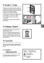 Предварительный просмотр 17 страницы Hailo TP1 Use And Operating Instructions