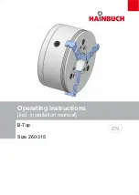 Preview for 1 page of Hainbuch B-Top Operating Instructions Manual