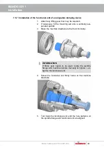 Preview for 49 page of Hainbuch MANDO G211 Operating Instructions Manual