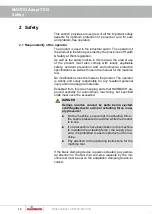 Предварительный просмотр 12 страницы Hainbuch T812 Operating Instructions Manual