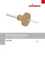 Preview for 1 page of Hainbuch vario flex Operating Instructions Manual