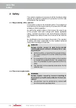 Предварительный просмотр 10 страницы Hainbuch vario flex Operating Instructions Manual