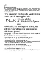 Preview for 21 page of HAIRCUT PROFESSIONAL ERGONOMIK TH38 User Manual