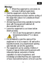 Preview for 15 page of HAIRCUT EASY'LISS BSI3 User Manual