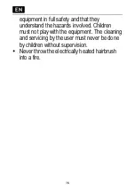 Preview for 16 page of HAIRCUT EASY'LISS BSI3 User Manual