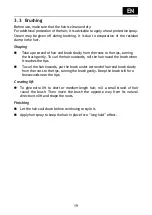 Preview for 19 page of HAIRCUT EASY'LISS BSI3 User Manual