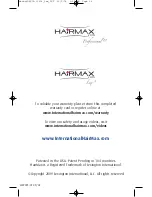 Предварительный просмотр 18 страницы HairMax LaserComb Lux 9 User Manual