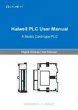 Haiwell A Series User Manual preview