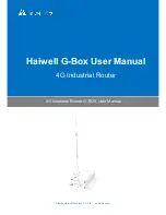 Preview for 1 page of Haiwell G-Box User Manual