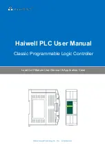 Preview for 1 page of Haiwell PLC User Manual