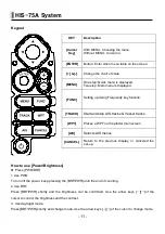 Предварительный просмотр 15 страницы Haiyang HIS-75A Manual