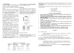 Предварительный просмотр 2 страницы hajdu 303.4 Z Manual