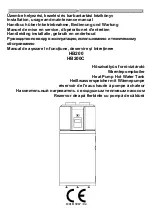 Предварительный просмотр 1 страницы hajdu HB200 Installation, Usage And Maintenance Manual