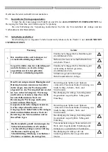 Предварительный просмотр 121 страницы hajdu HB200 Installation, Usage And Maintenance Manual