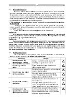 Предварительный просмотр 63 страницы hajdu HB300 Installation, Usage And Maintenance Manual