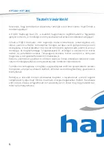 Предварительный просмотр 6 страницы hajdu HP-TOWER HPT200 Installation, Operating And Maintenance Manual