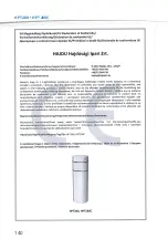 Предварительный просмотр 140 страницы hajdu HP-TOWER HPT200 Installation, Operating And Maintenance Manual