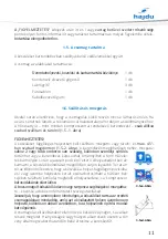 Предварительный просмотр 11 страницы hajdu HPT300 Installation, Operating And Maintenance Manual