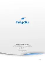 Предварительный просмотр 52 страницы hajdu HPT300 Installation, Operating And Maintenance Manual