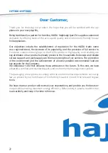 Предварительный просмотр 54 страницы hajdu HPT300 Installation, Operating And Maintenance Manual