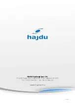 Предварительный просмотр 156 страницы hajdu HPT300 Installation, Operating And Maintenance Manual