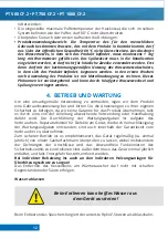 Preview for 12 page of hajdu PT 500 CF.2 Operating Instructions Manual