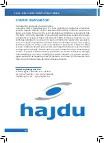 Preview for 84 page of hajdu Z100ErP Installation And Owner'S Manual