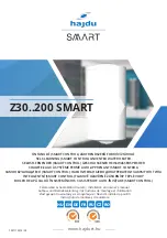 Предварительный просмотр 1 страницы hajdu Z120 SMART Installation And Owner'S Manual