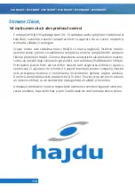 Предварительный просмотр 112 страницы hajdu Z120 SMART Installation And Owner'S Manual