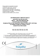 Предварительный просмотр 1 страницы hajdu Z120EK-1 Installation And Owner'S Manual