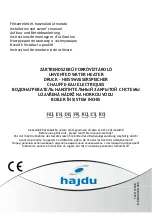 Preview for 1 page of hajdu Z30E Installation And Owner'S Manual