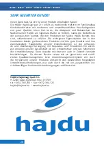 Preview for 28 page of hajdu Z30ErP Installation And Owner'S Manual