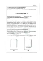 Preview for 84 page of hajdu ZF15 Instructions For Installation And Use Manual